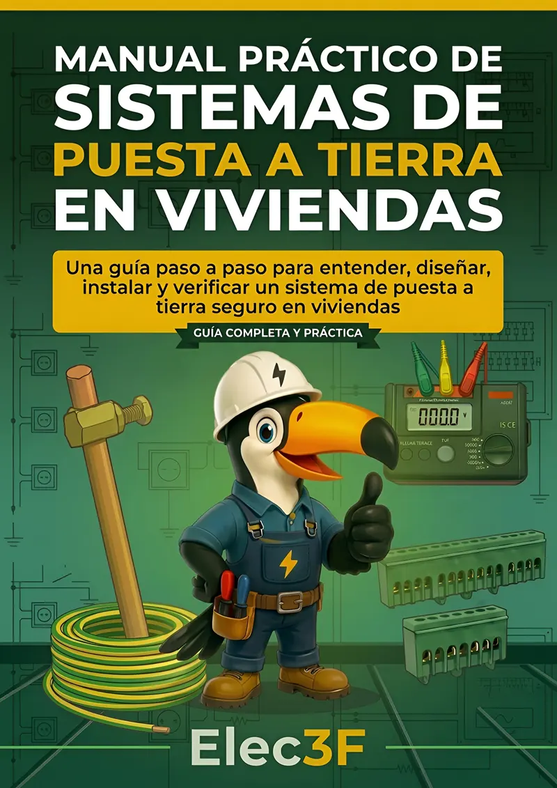 Portada del Manual Práctico de Sistemas de Puesta a Tierra en Viviendas